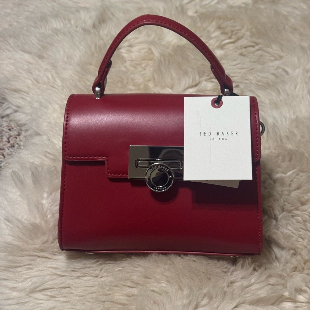 Ted Baker. Lili Top Handle Satchel. Brand new with tags. Adjustable strap.